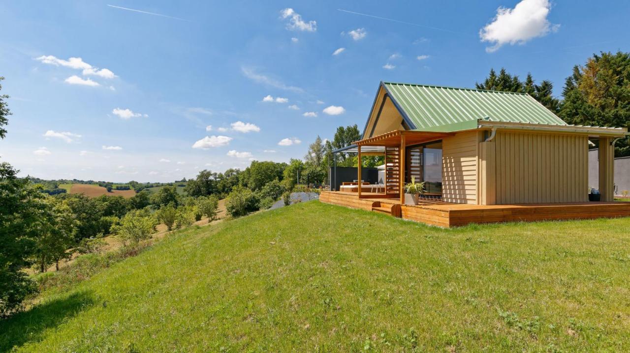 Chambre D'Hotes De Charme A La Maison Bleue Savignac-Mona Екстер'єр фото